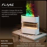 2024 New Products Rain Cloud Fire Humidifier Water Drip Novedades 2024 Rain Water Diffuser Fire Flame Humidifier Aroma Diffuser