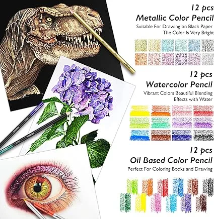 Caliart 176PCS Art Supplies - Image 2