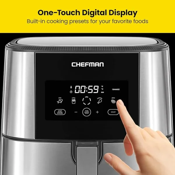 Chefman TurboFry® Touch Air Fryer - Image 3